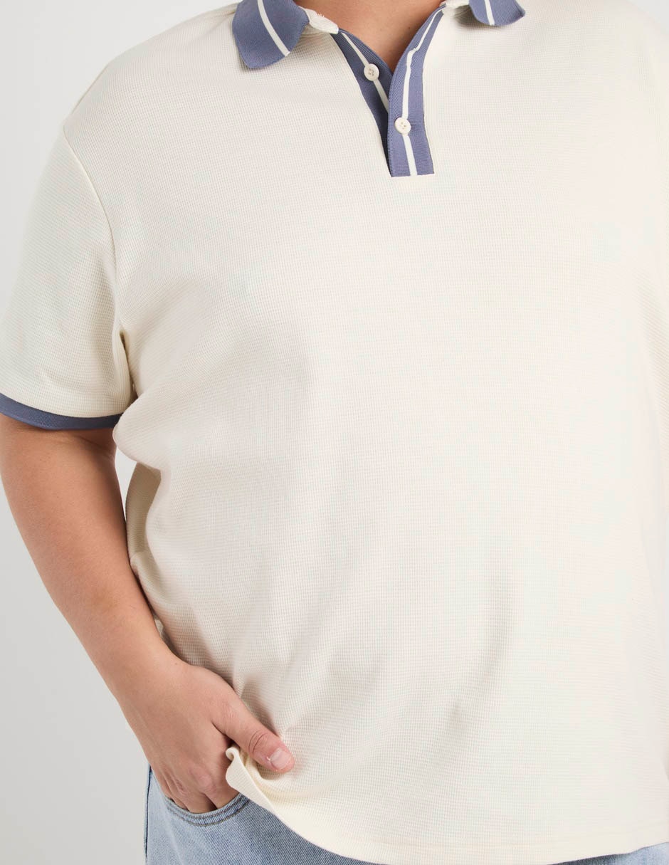 Playera tipo polo Jbe para hombre 4