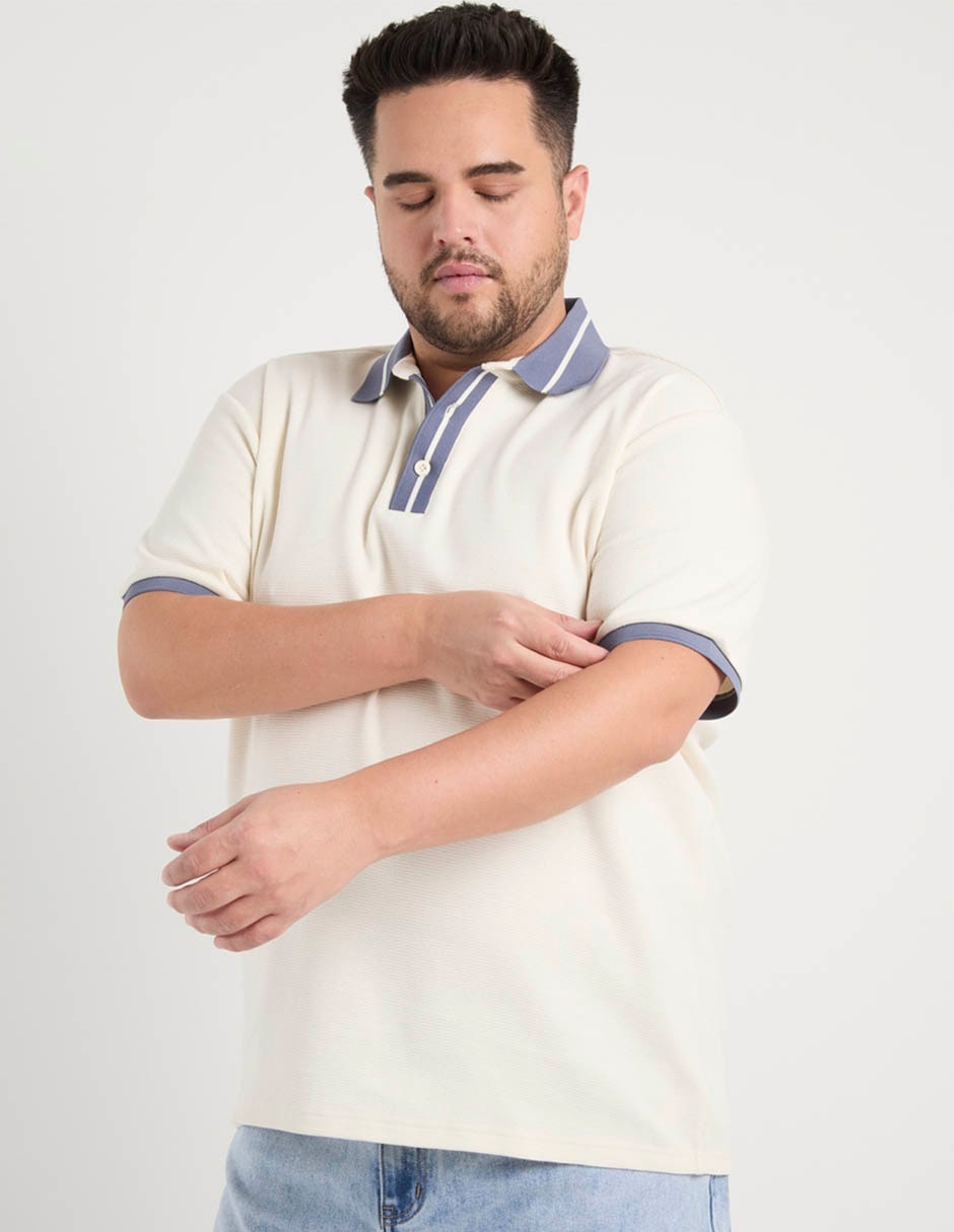 Playera tipo polo Jbe para hombre 5