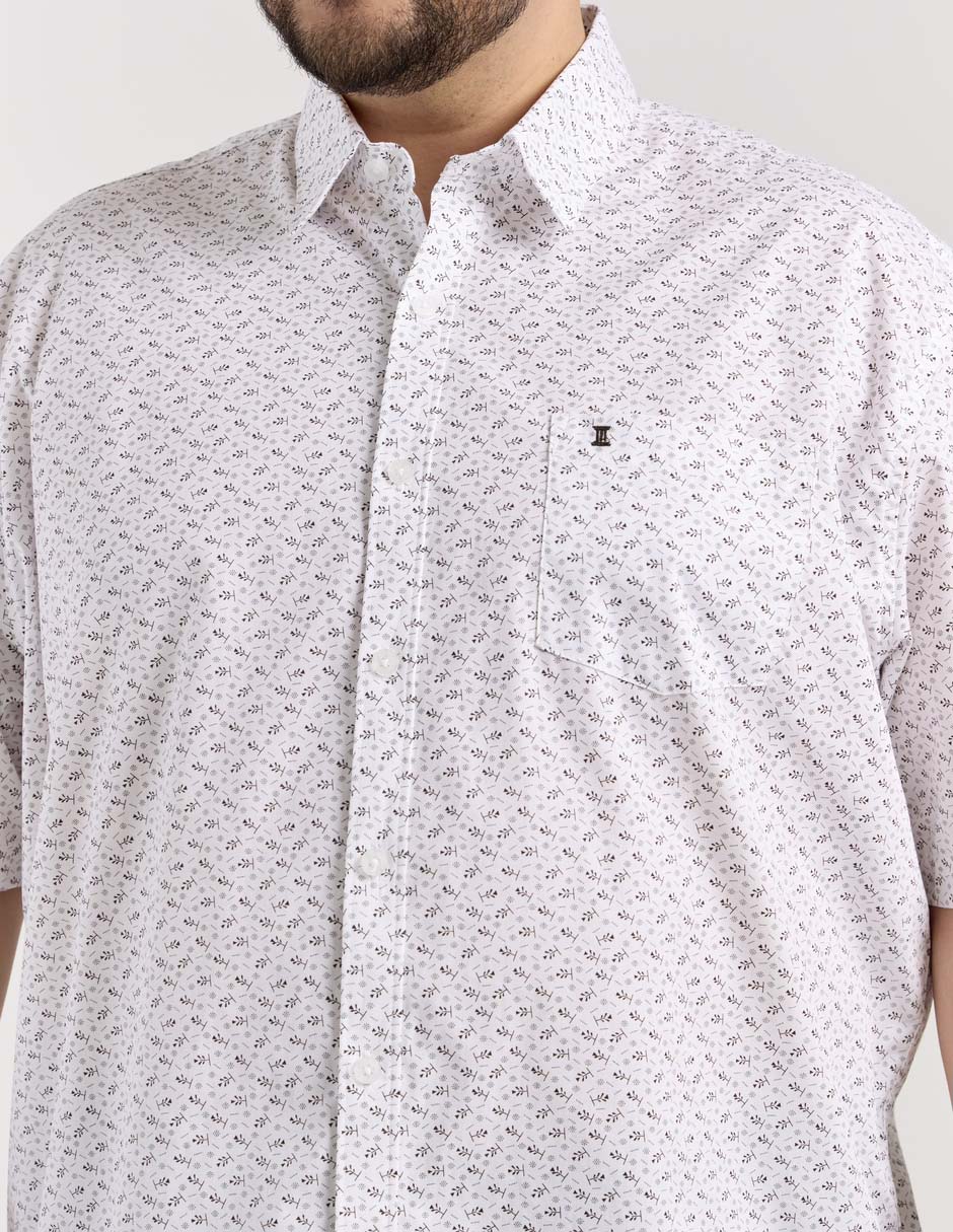 Camisa casual de algodón manga corta para mujer 7