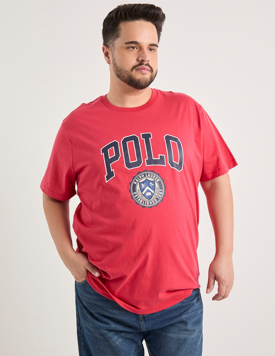 Playera Polo Rl cuello redondo para hombre