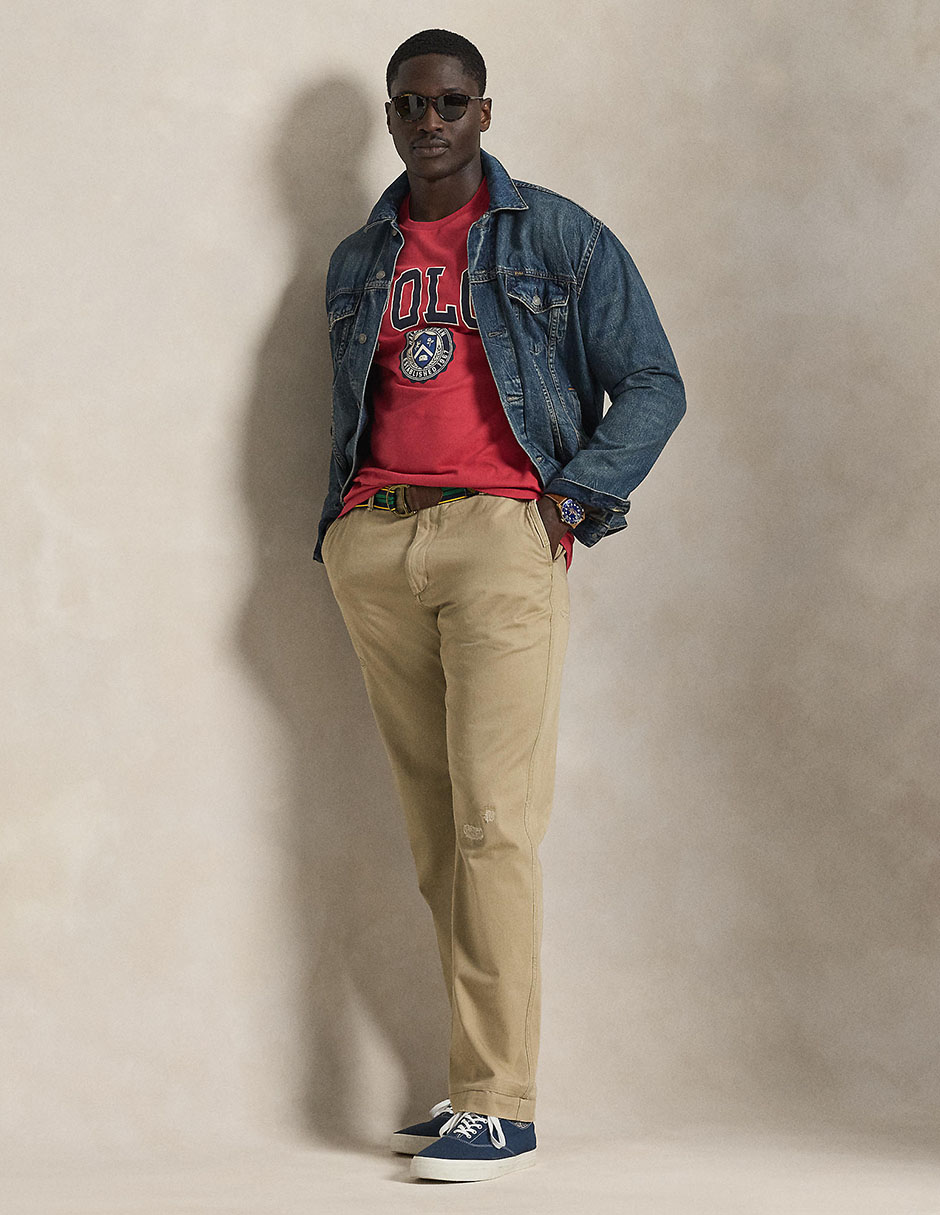 Playera Polo Ralph Lauren cuello redondo para hombre