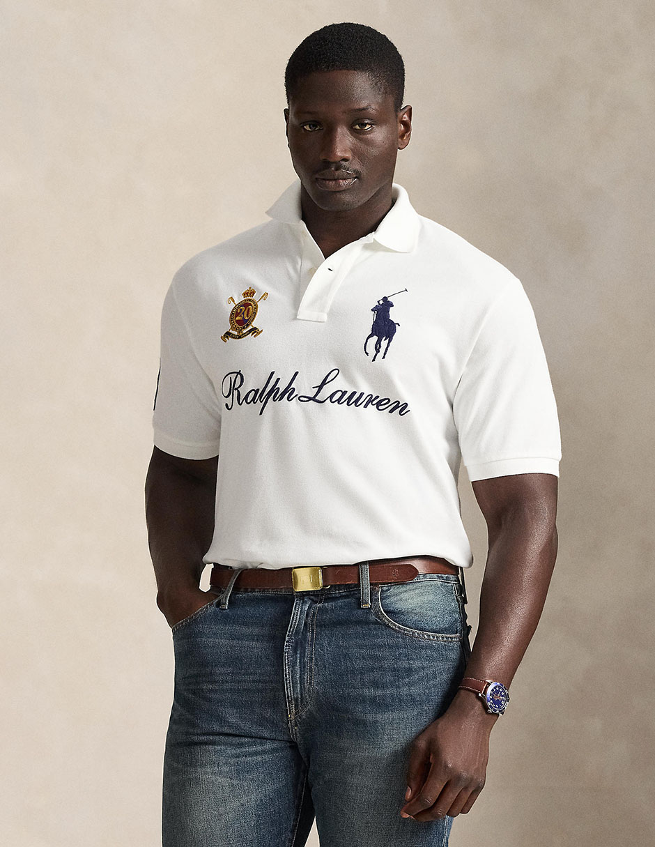 Playera tipo polo para hombre