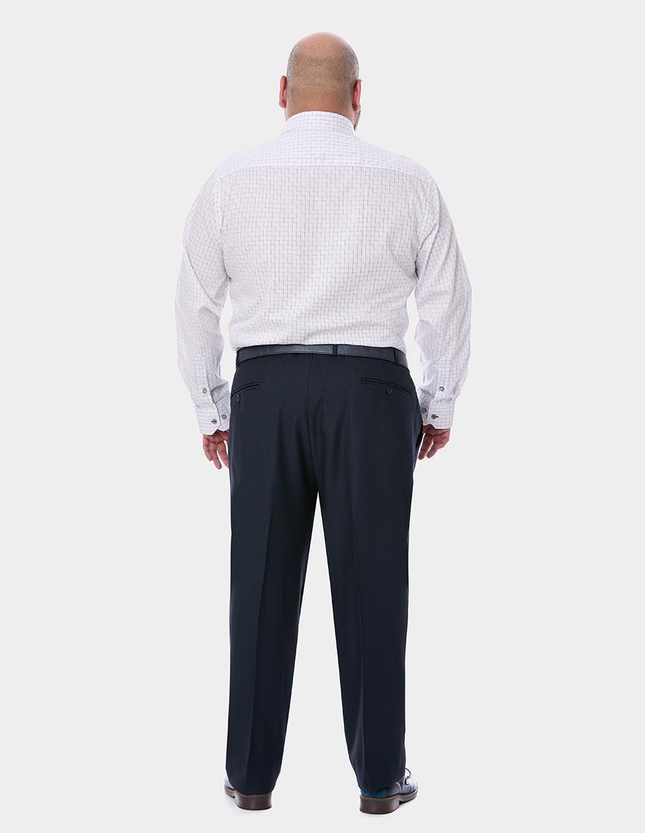 Camisa formal de algodón manga larga para hombre 4