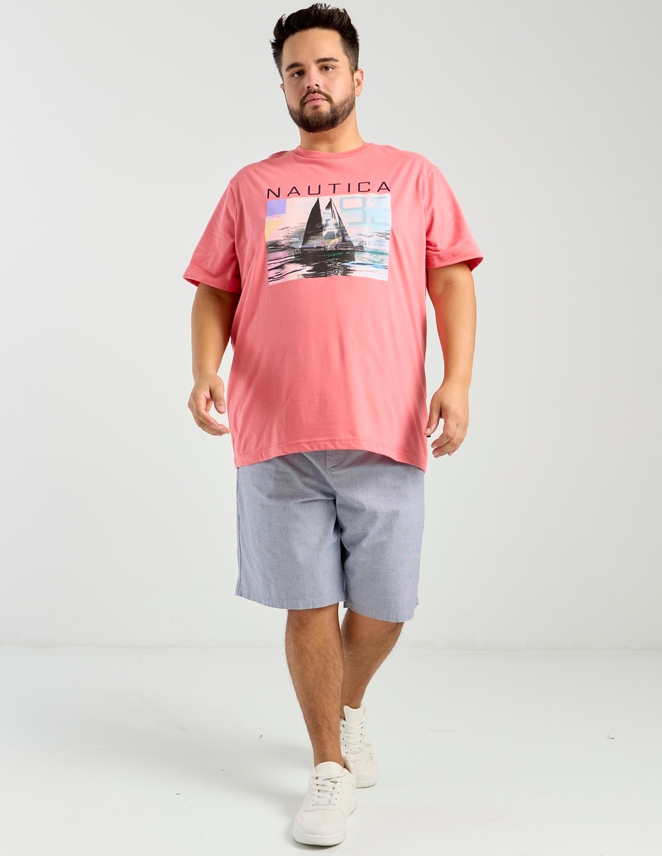 Playera cuello redondo para hombre