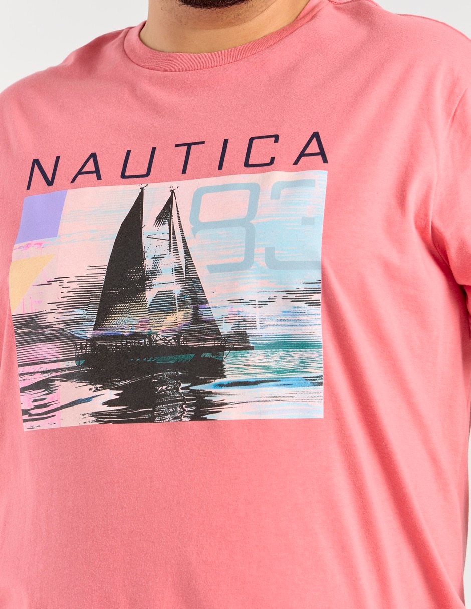 Playera cuello redondo para hombre