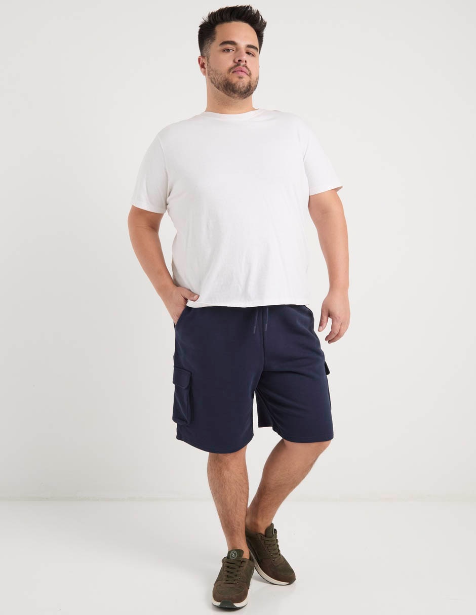 Bermuda de algodón para hombre
