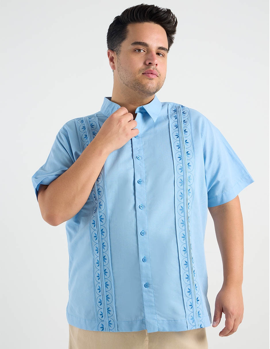 Guayabera manga corta Costavana para hombre
