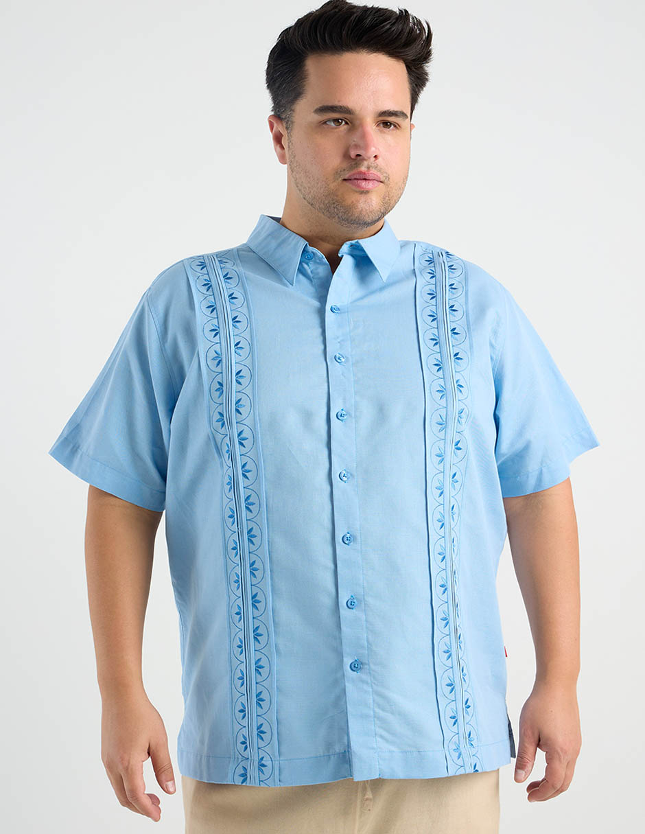 Guayabera manga corta Costavana para hombre