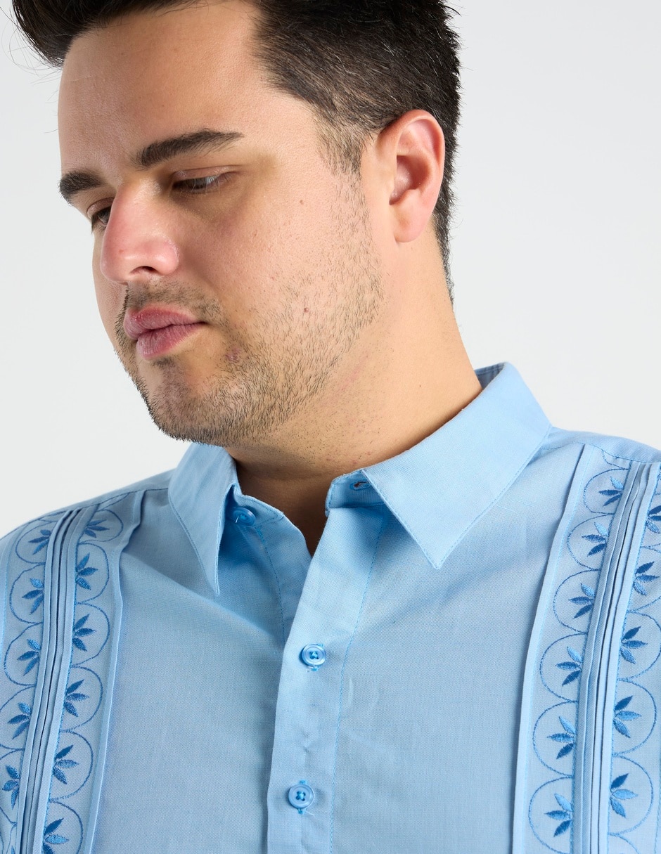 Guayabera manga corta Costavana para hombre
