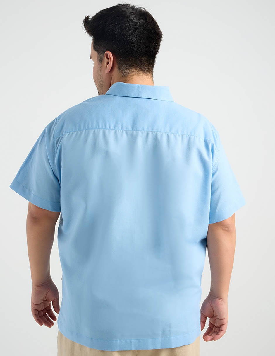 Guayabera manga corta Costavana para hombre