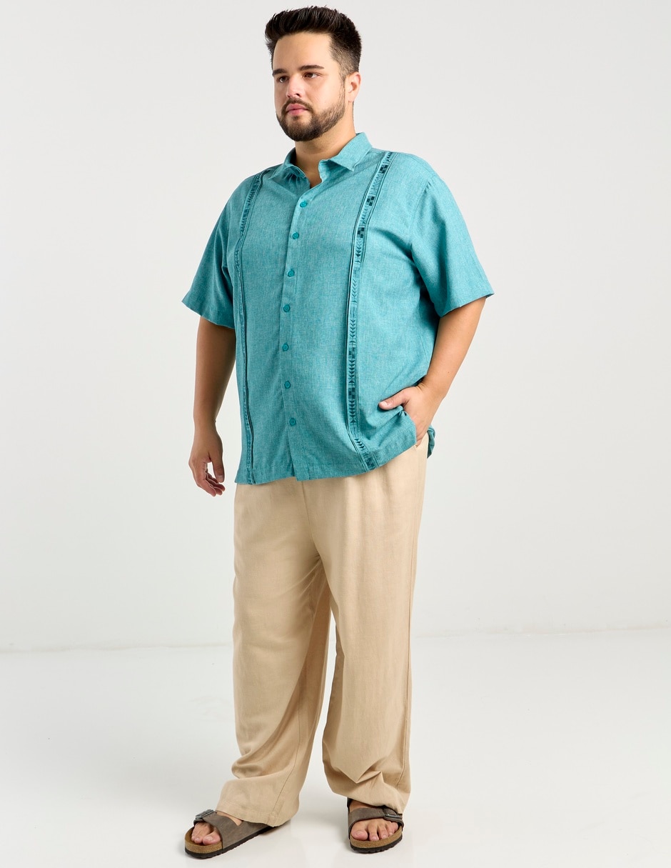 Guayabera manga corta Costavana para hombre