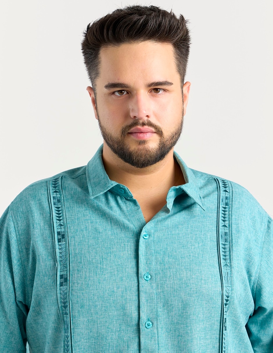 Guayabera manga corta Costavana para hombre