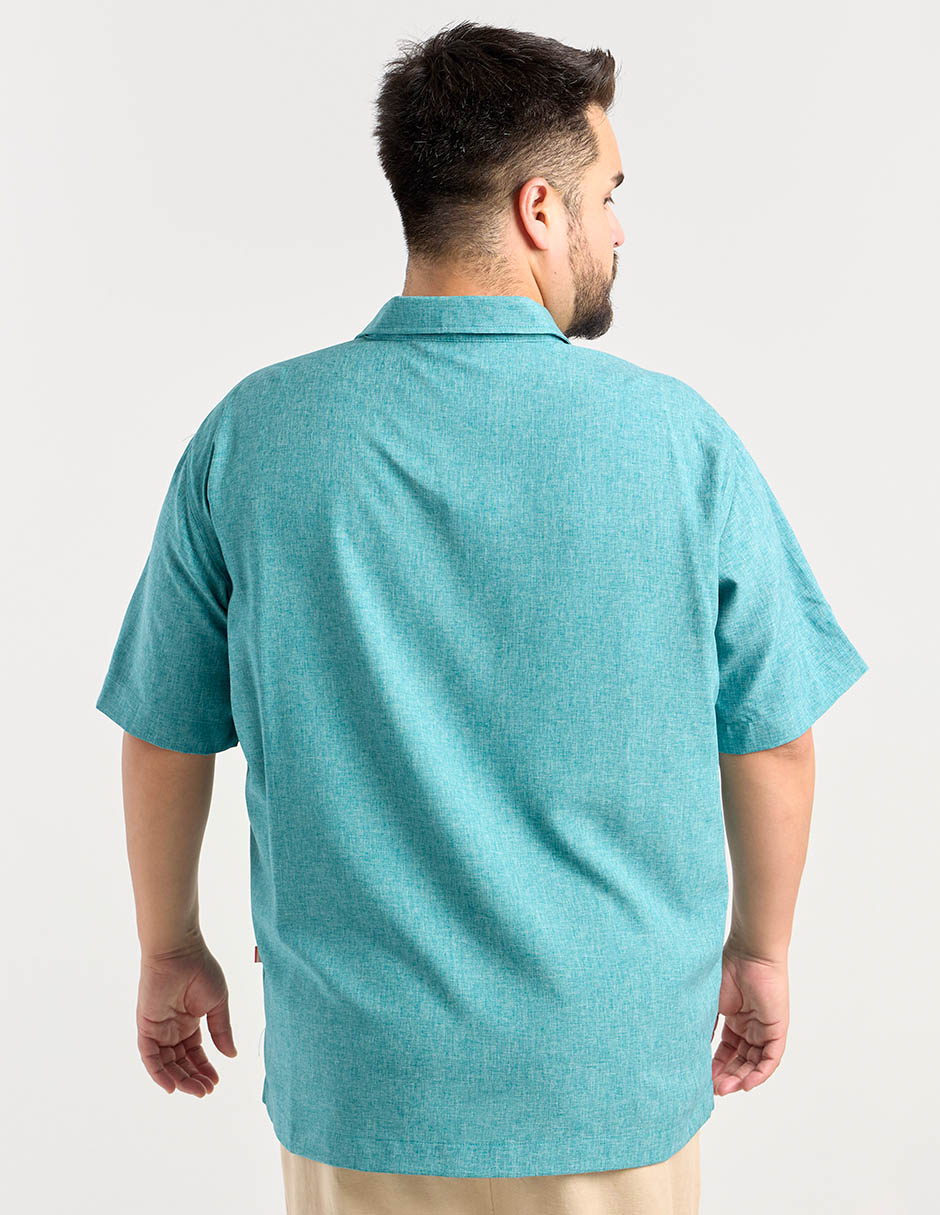Guayabera manga corta Costavana para hombre