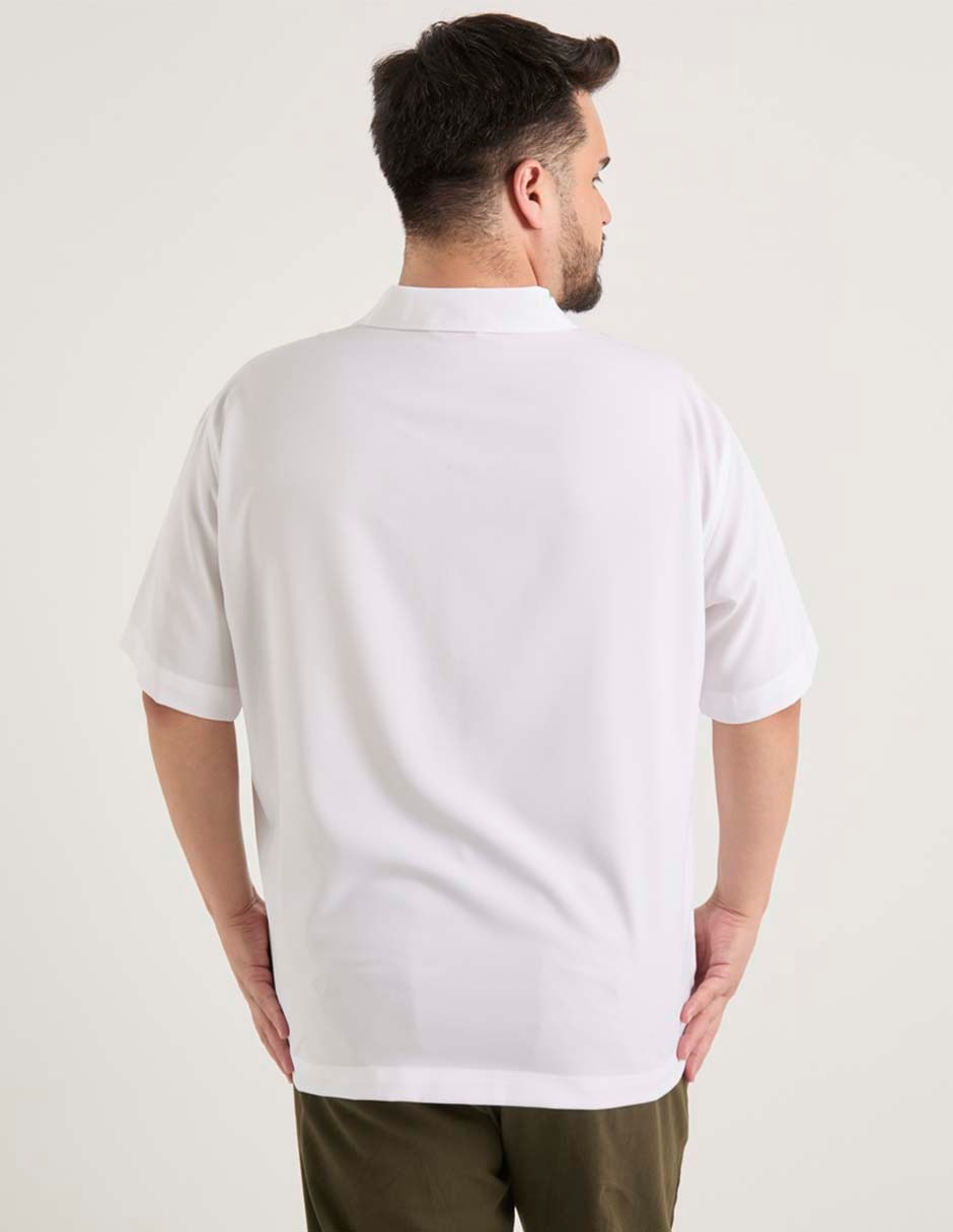 Guayabera manga corta para hombre 5