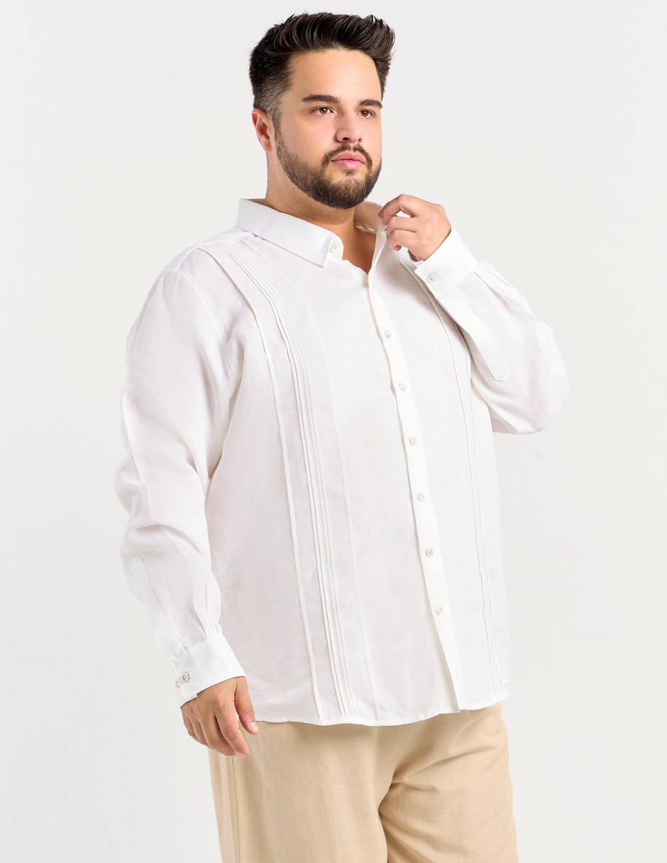 Guayabera manga larga Ábito para hombre