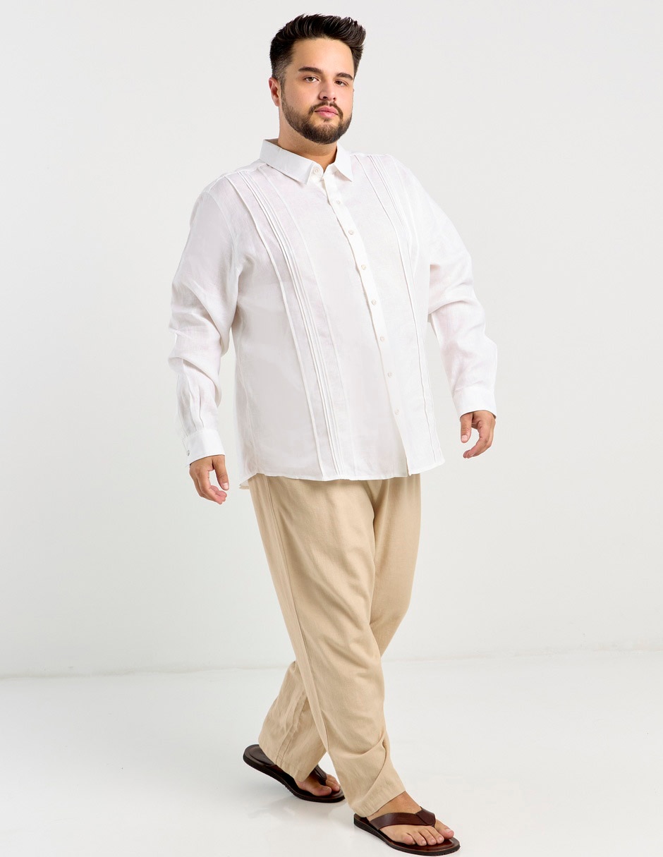 Guayabera manga larga Ábito para hombre