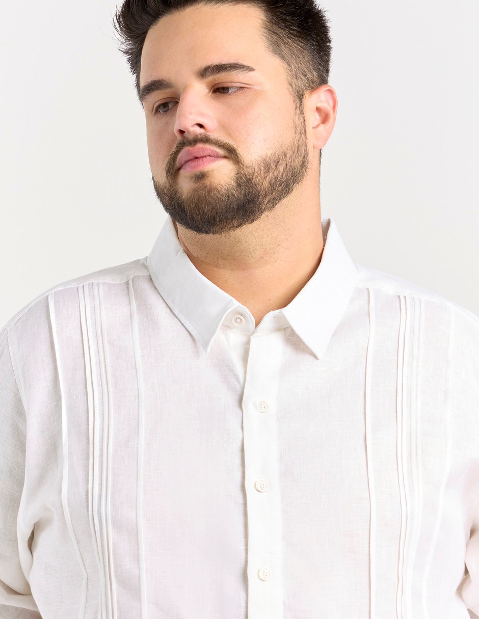 Guayabera manga larga Ábito para hombre