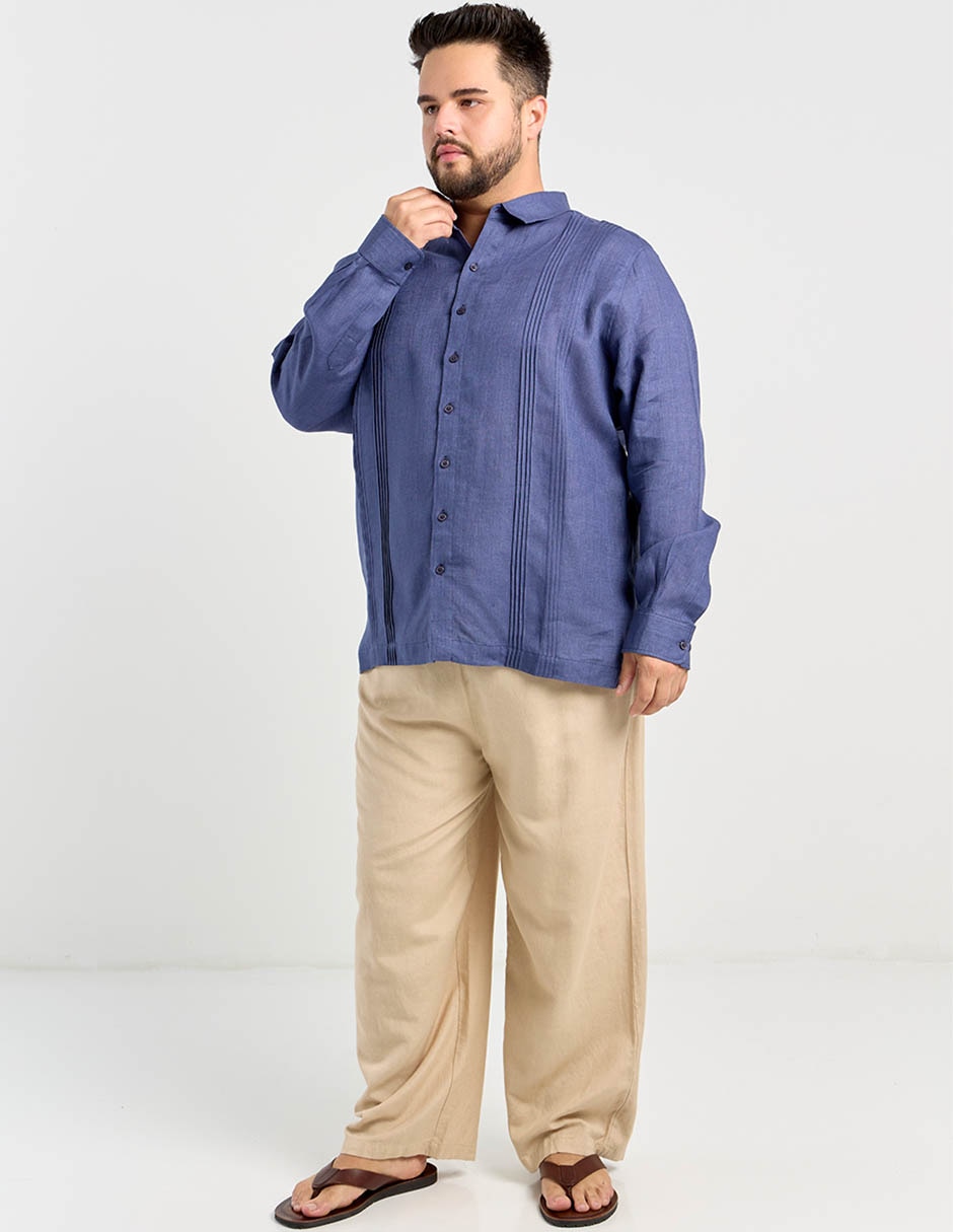 Guayabera manga larga Ábito para hombre