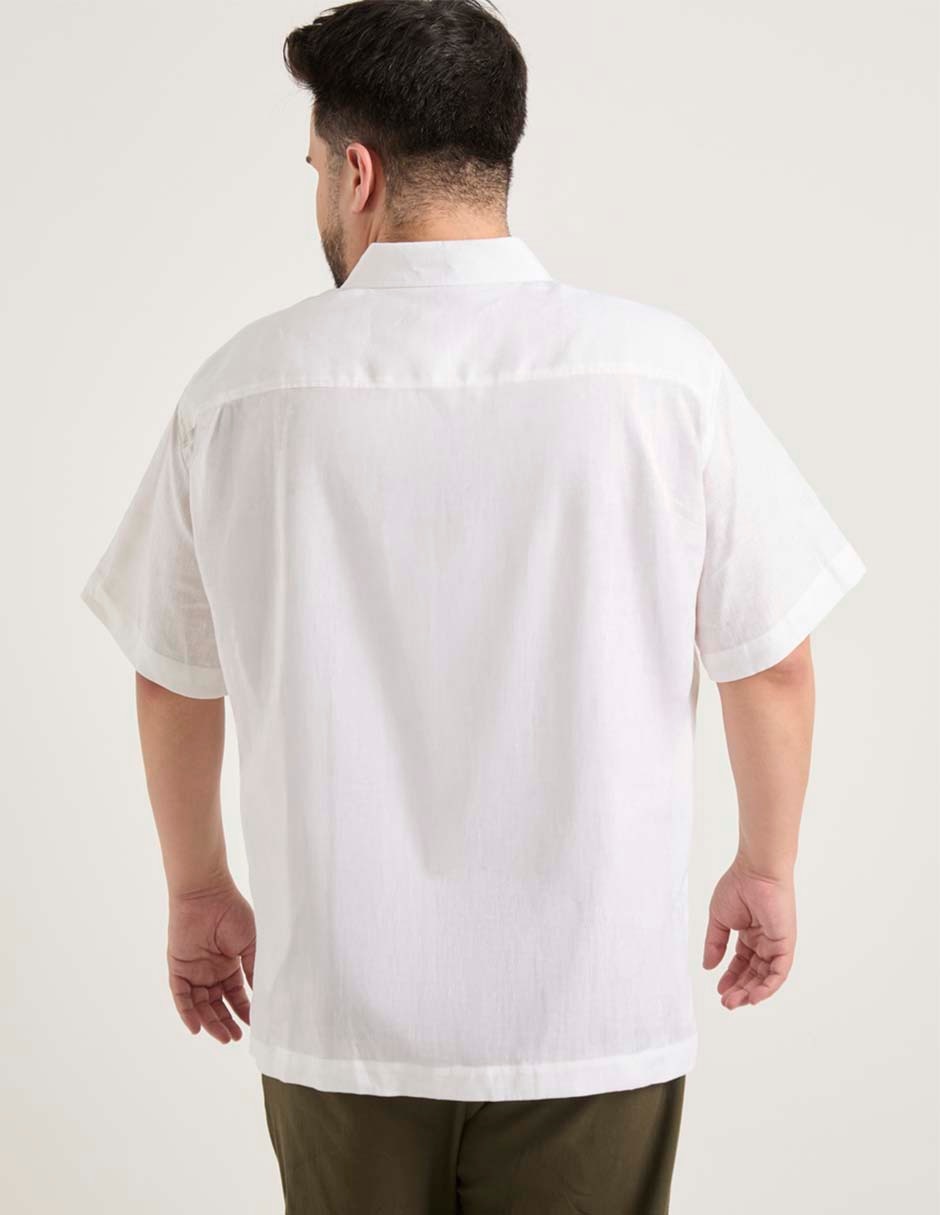 Guayabera manga corta Ábito para hombre