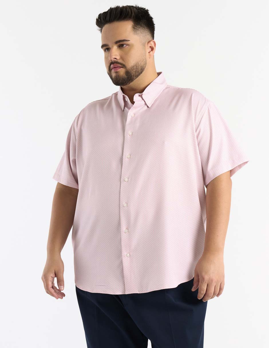 Camisa casual manga corta para hombre 1