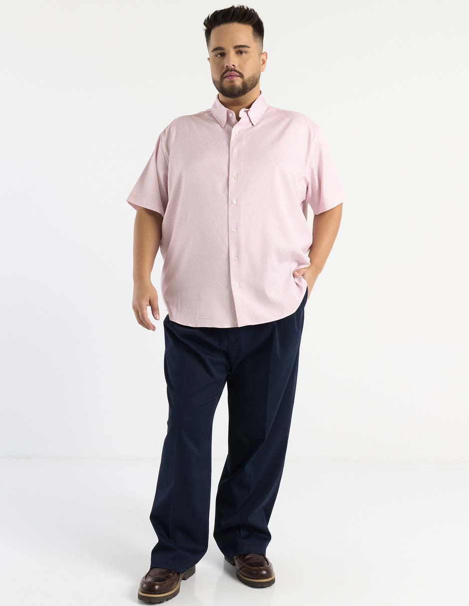 Camisa casual manga corta para hombre 6