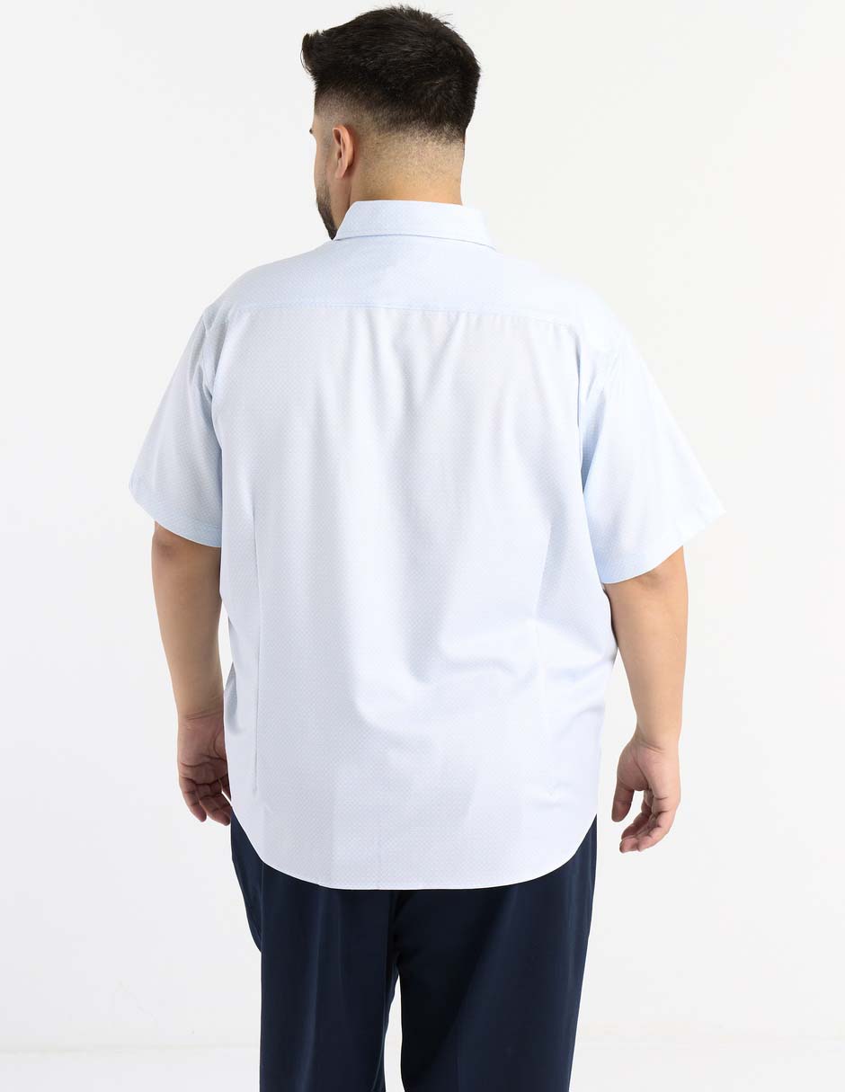 Camisa casual Haggar manga corta para hombre