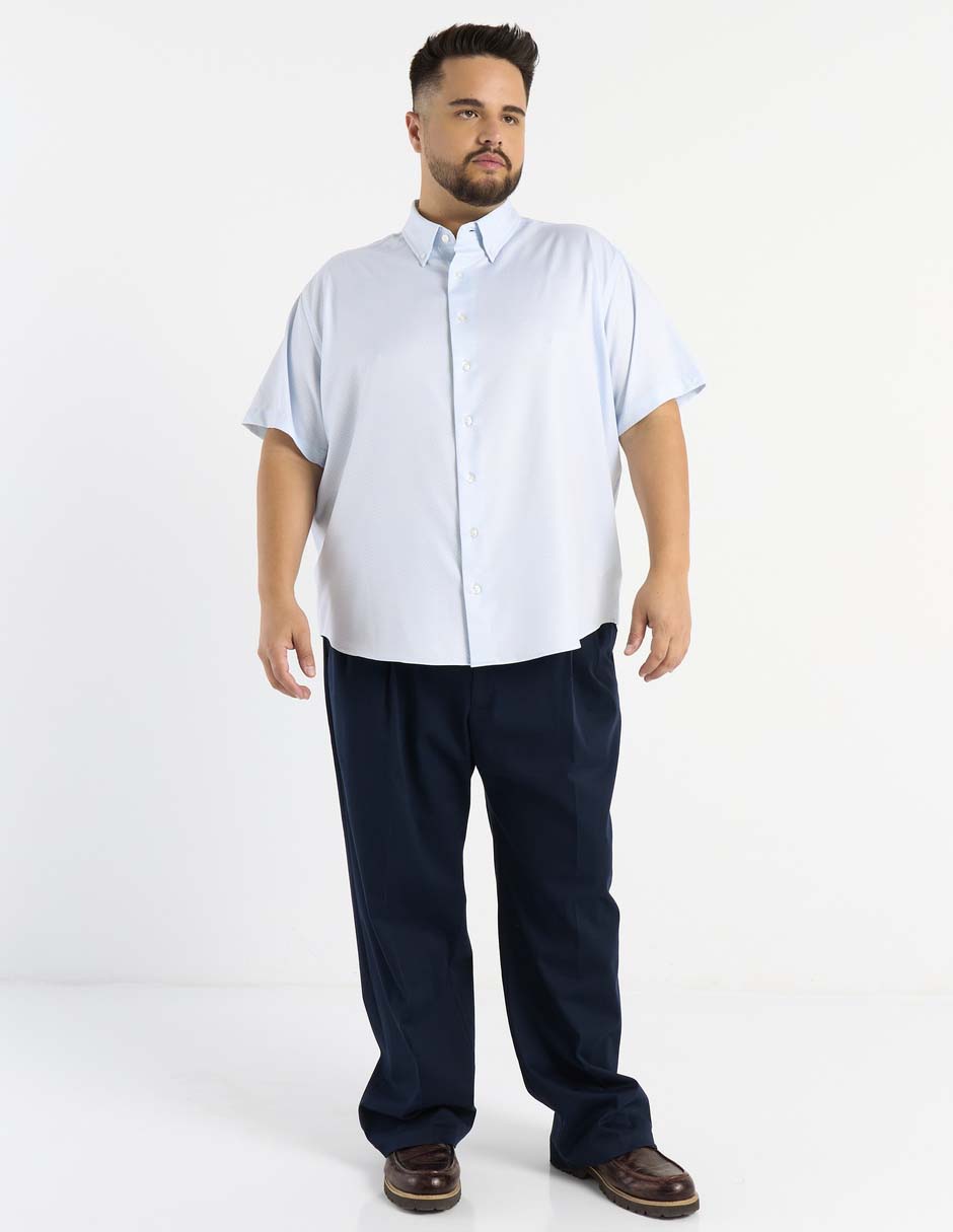 Camisa casual Haggar manga corta para hombre