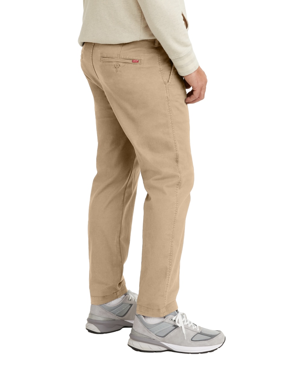Pantalón regular de algodón para hombre 4