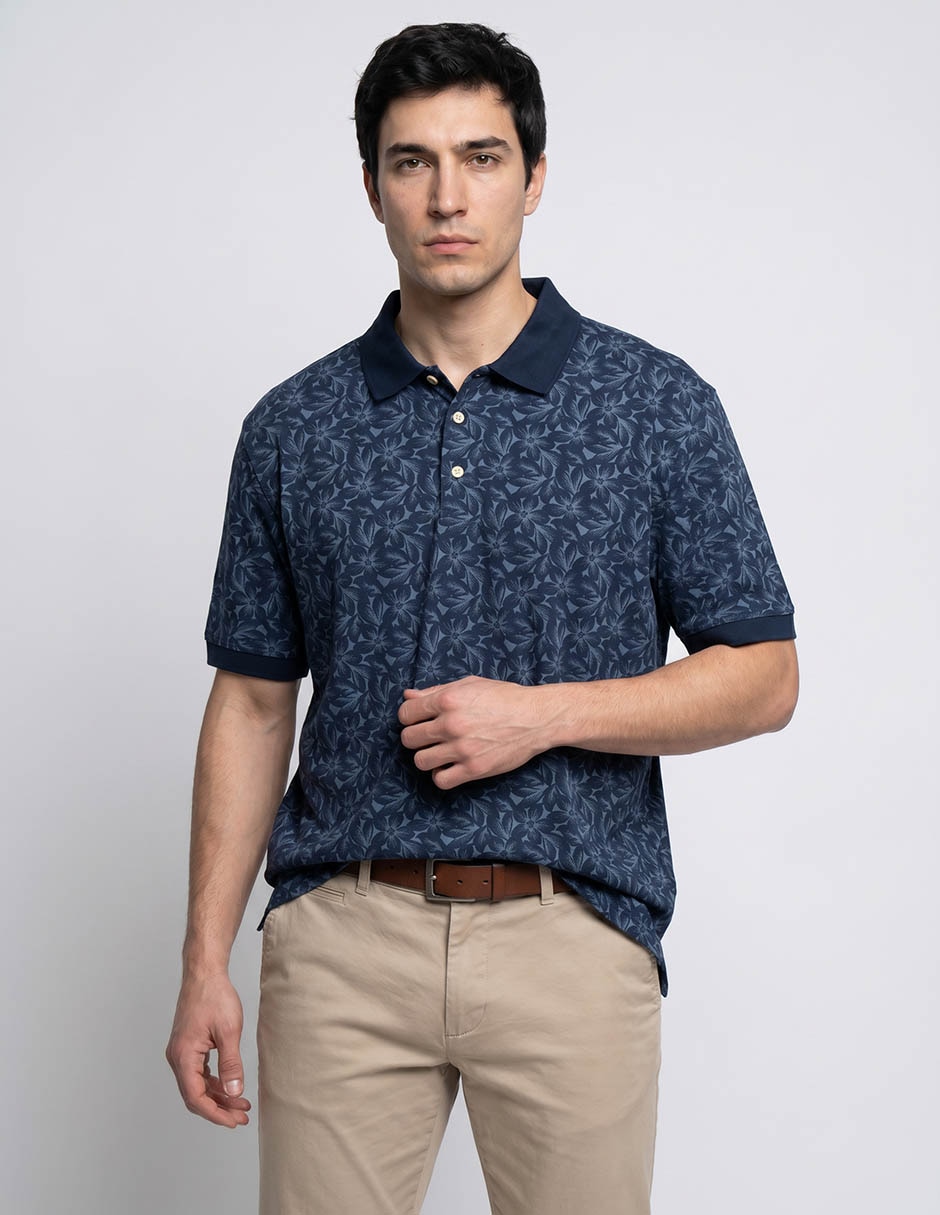 Playera tipo polo para hombre