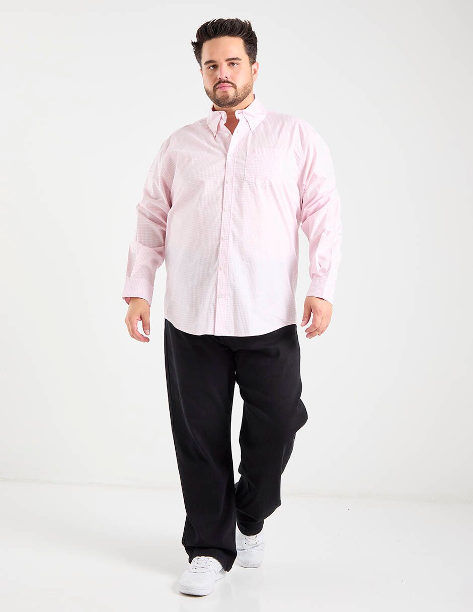 Camisa casual de algodón manga larga para hombre 3