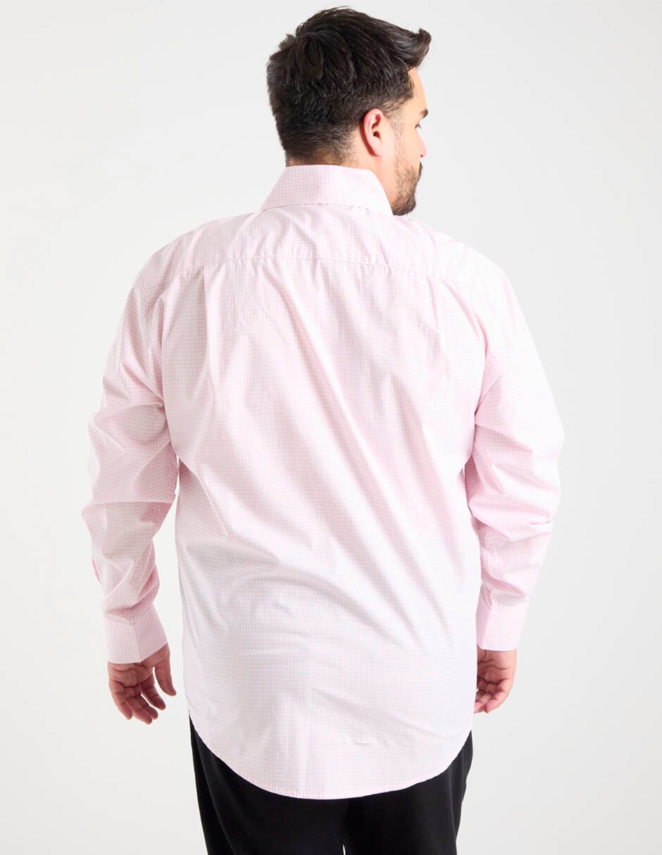 Camisa casual de algodón manga larga para hombre 6