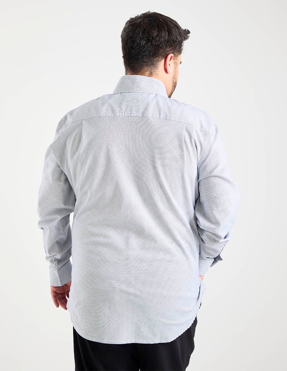 Camisa casual dioro de algodón manga larga para hombre