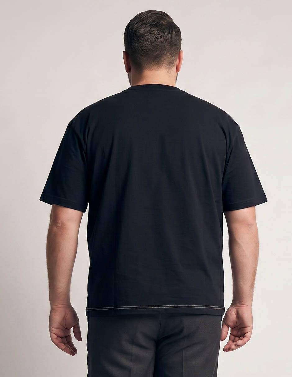 Playera cuello redondo para hombre 2