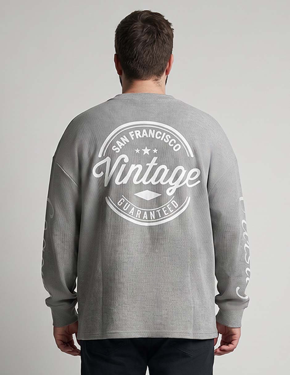 Sudadera de algodón para hombre 2