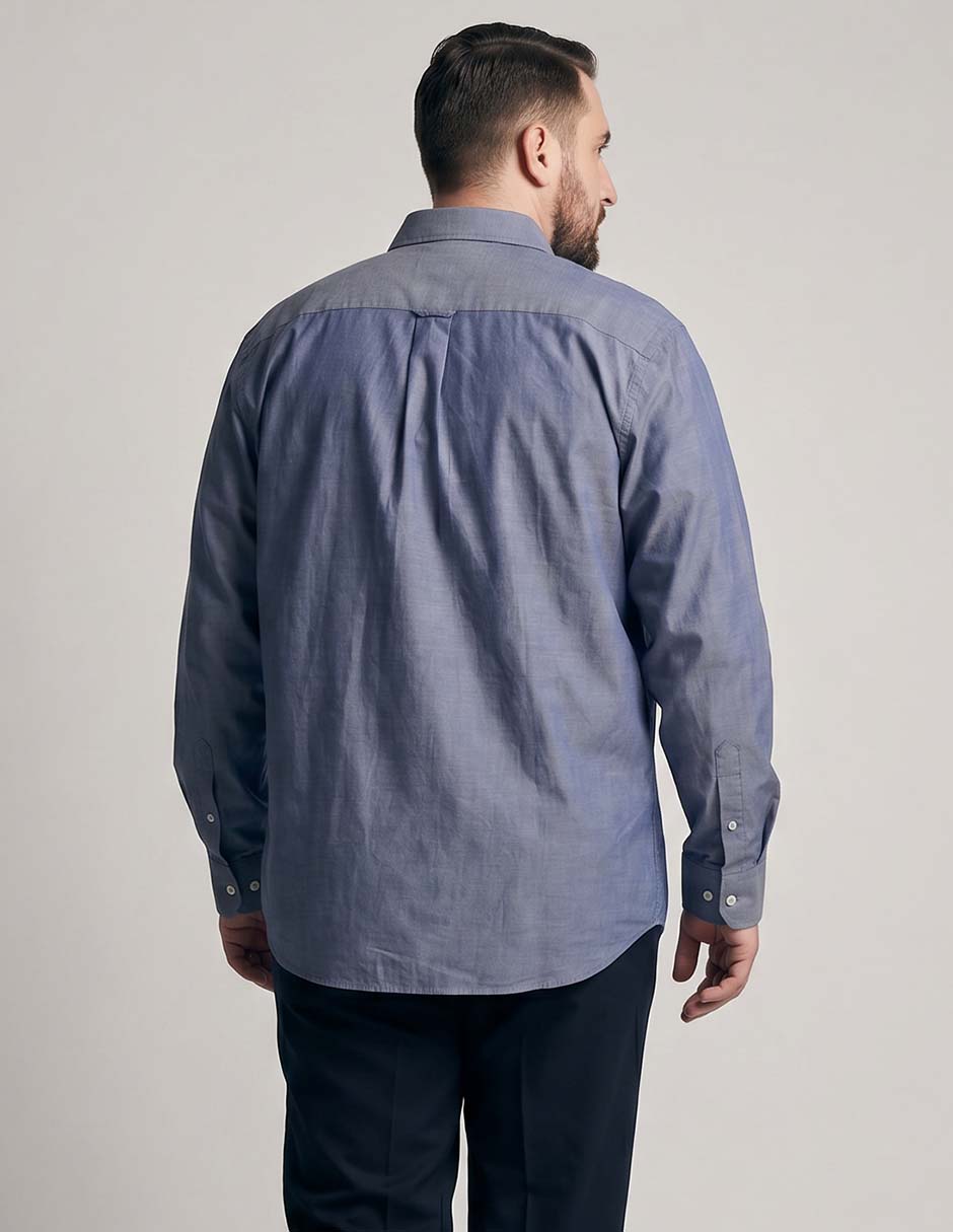 Camisa manga larga de Algodón para hombre 2
