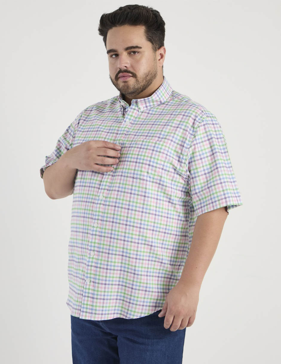 Camisa casual manga corta para hombre 2