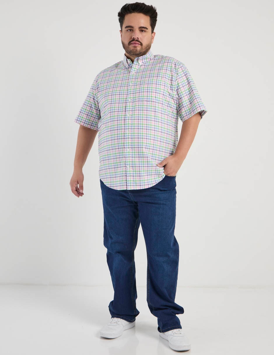 Camisa casual manga corta para hombre 3