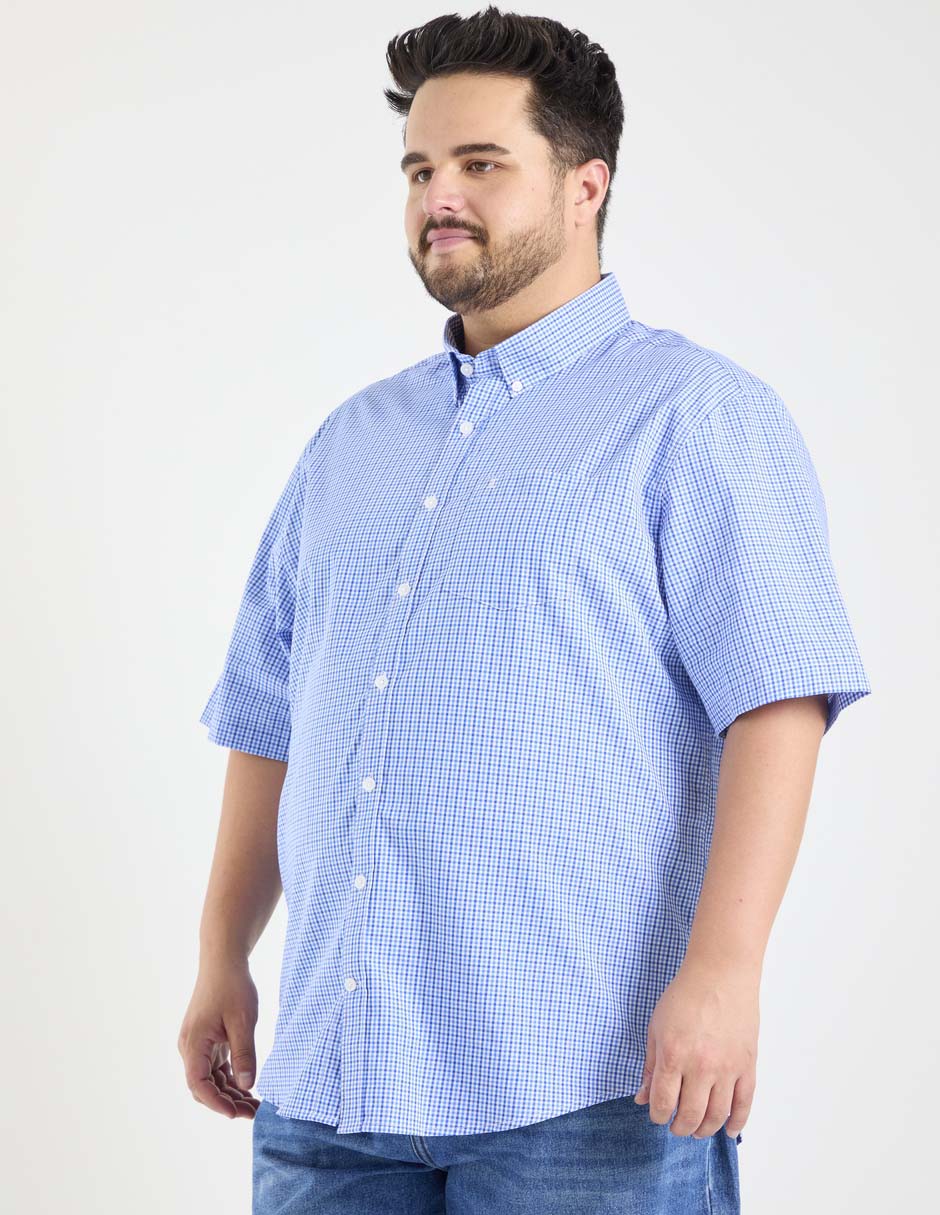 Camisa casual manga corta para hombre 5
