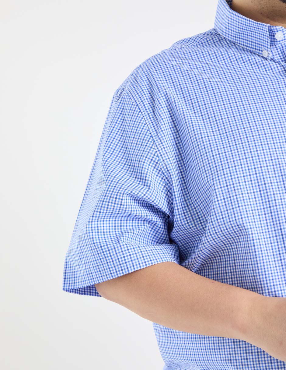 Camisa casual manga corta para hombre 2