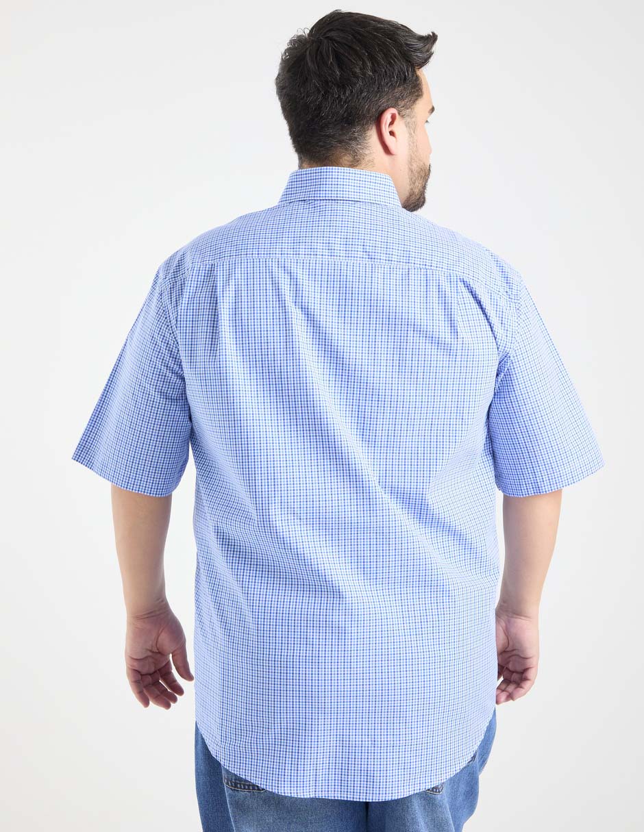 Camisa casual manga corta para hombre 6