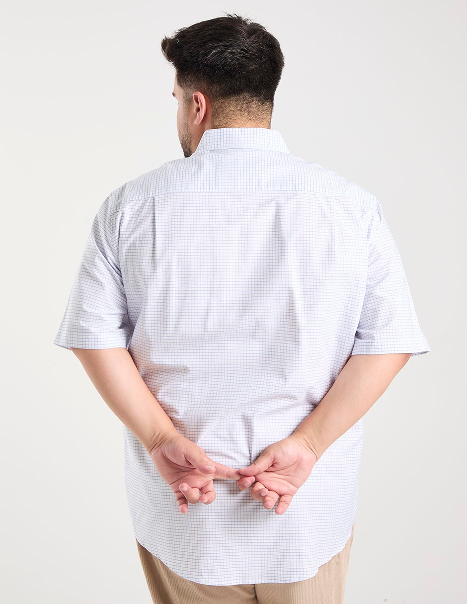 Camisa casual de algodón manga corta para hombre 2