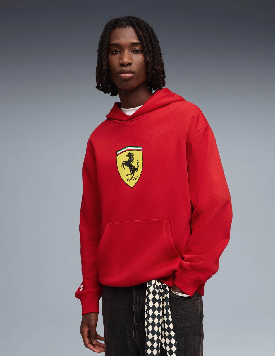 Sudadera Ferrari Shield para hombre Sudadera Ferrari Shield para hombre