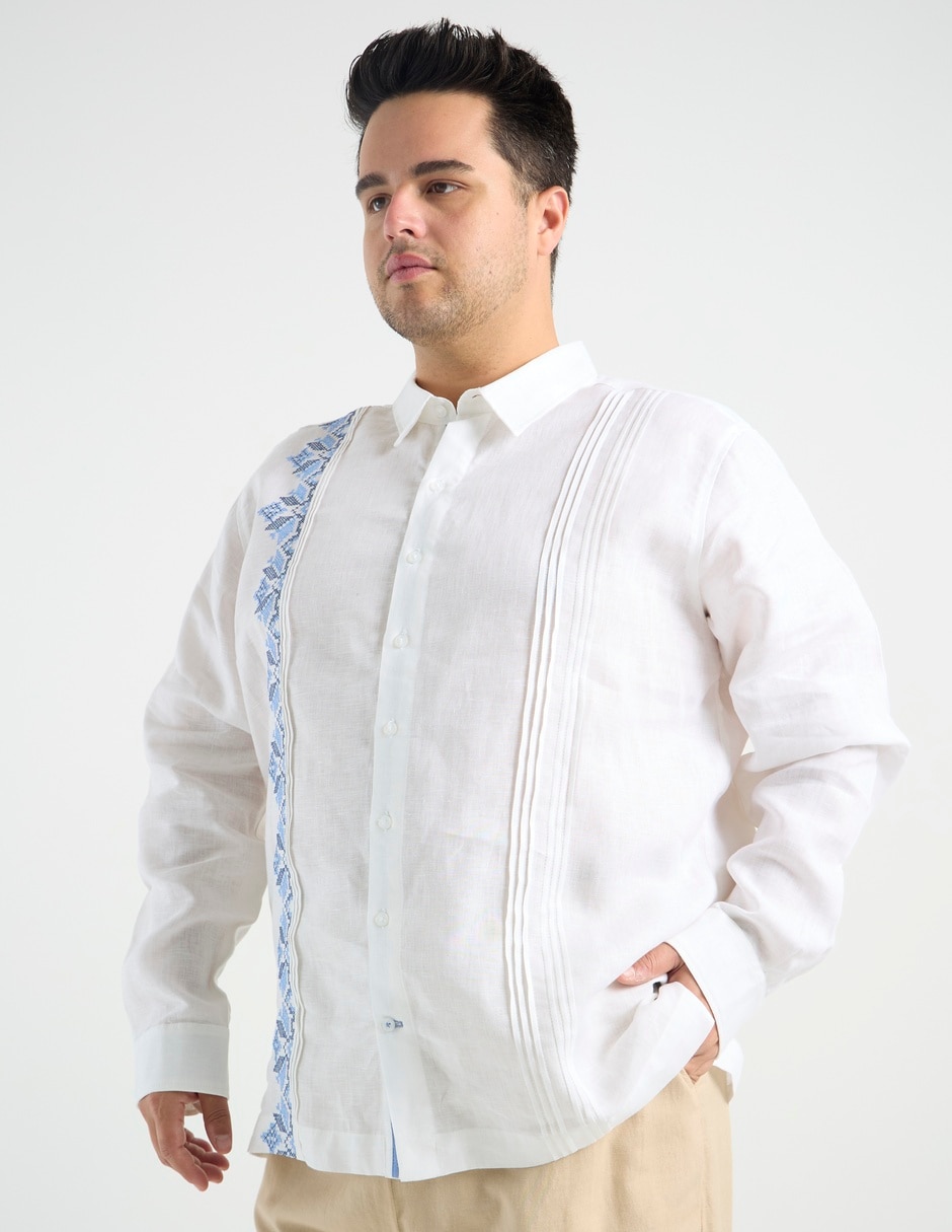 Guayabera manga larga Ábito para hombre