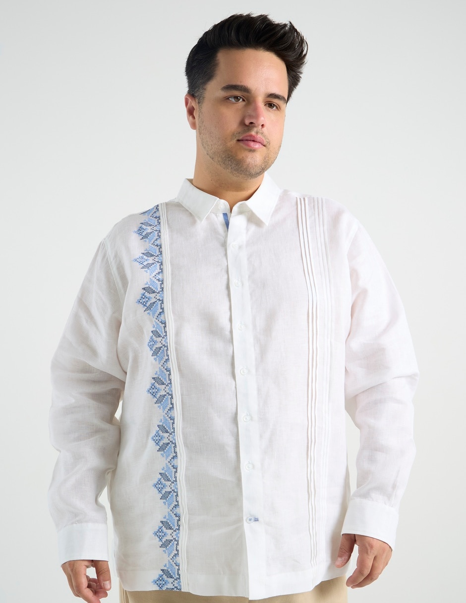 Guayabera manga larga Ábito para hombre