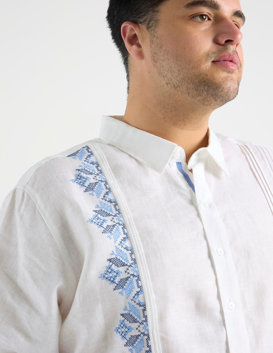 Guayabera manga larga Ábito para hombre