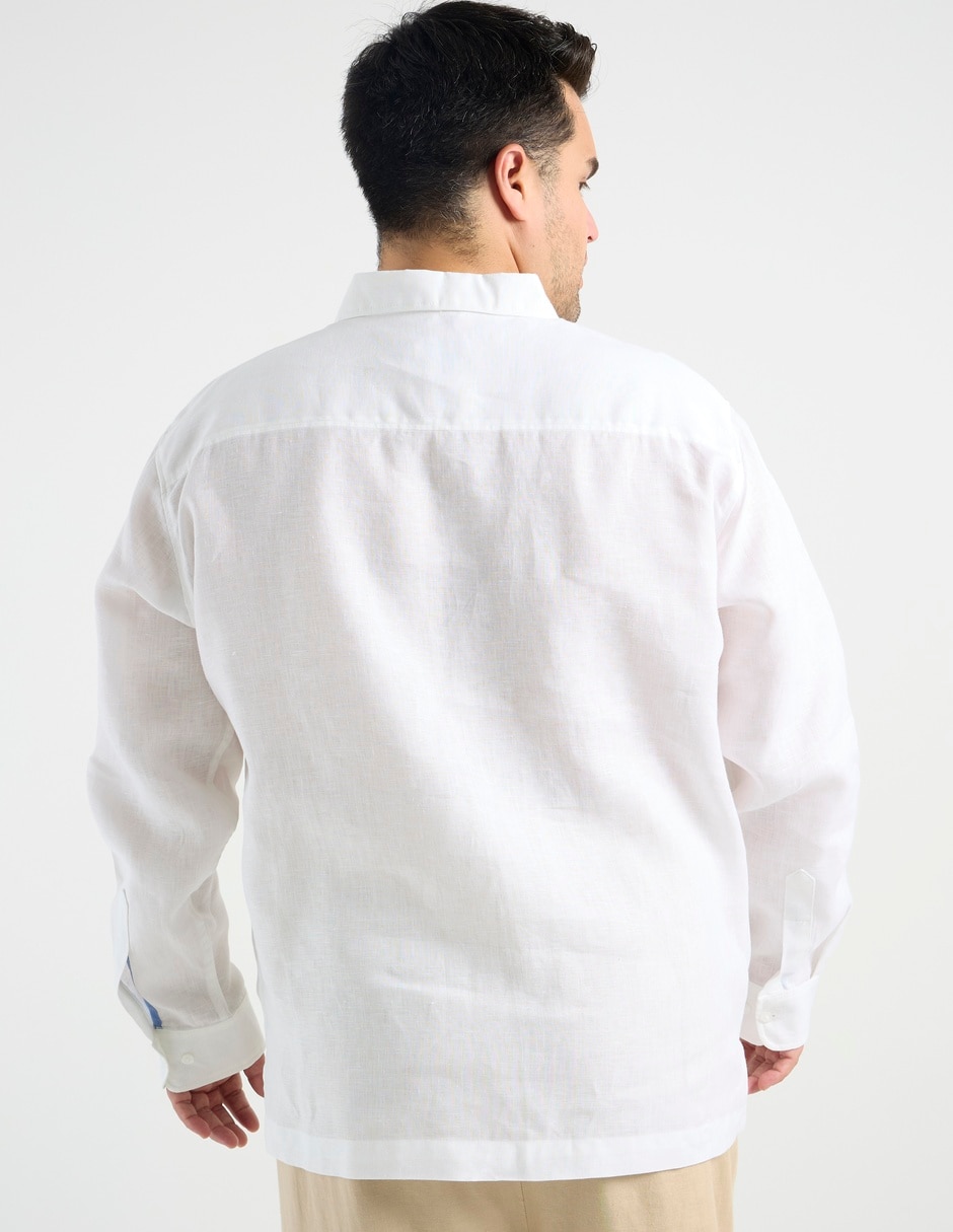 Guayabera manga larga Ábito para hombre