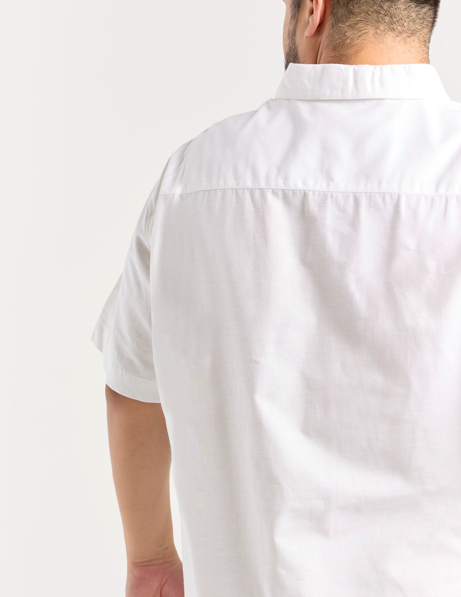 Guayabera manga corta para hombre 10