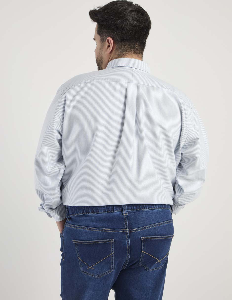 Camisa polo rl manga larga algodón