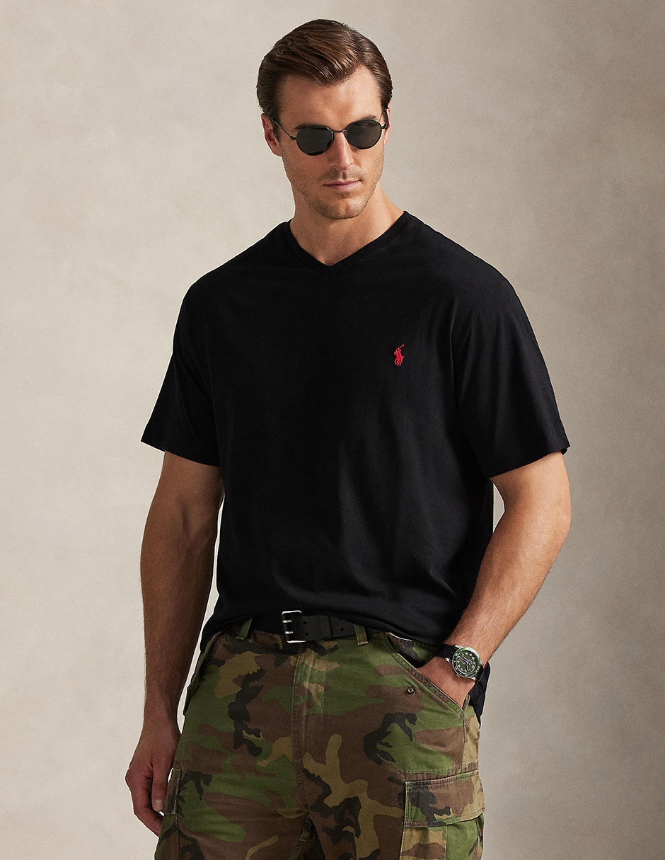 Playera cuello V para hombre Playera cuello V para hombre