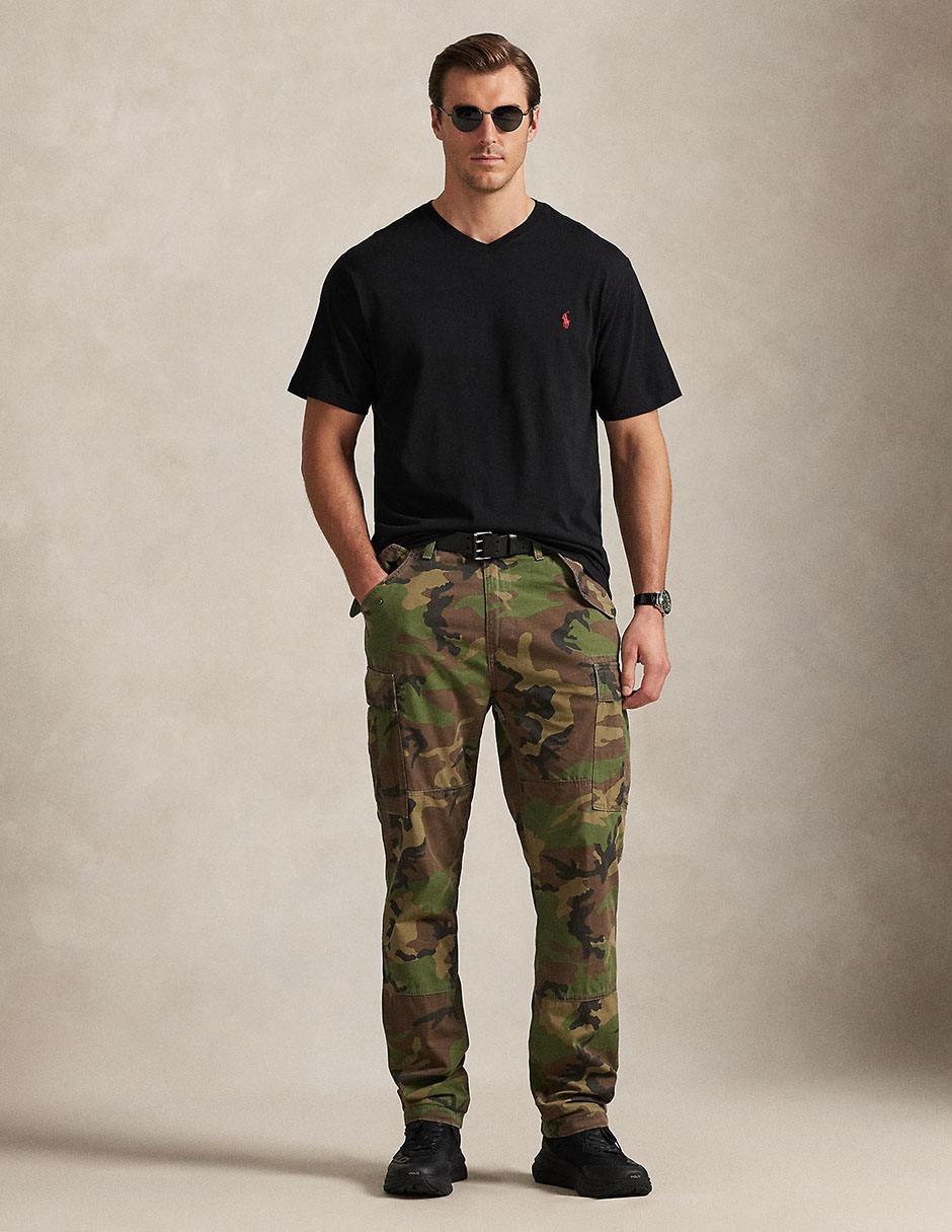 Playera cuello V para hombre 3